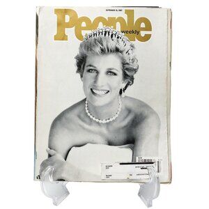 Vintage 1997 People Magazine Diana Princess of Wales 90s Fashion Royal Family